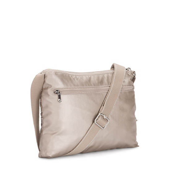 Sacs Crossbody Kipling Alvar Metallic Argent | FR 2148IL